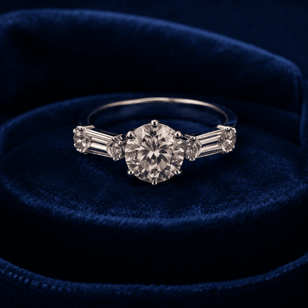 Bridal Solitaire Diamond Ring